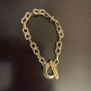 St John gold plated link bracelet